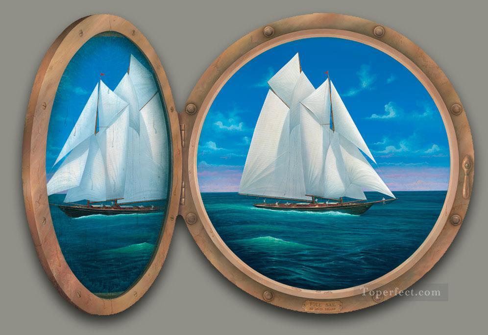 Full Sail magic 3D Oil Paintings